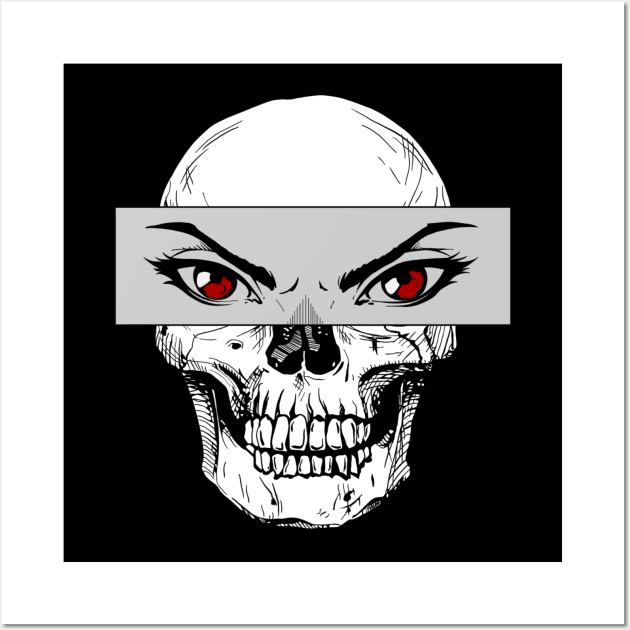 Death's Stare Wall Art by Lit_the_artist